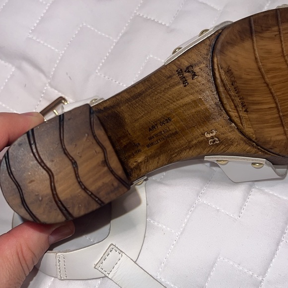 Christian di ricccio white sandals made in Italy - Picture 8 of 10